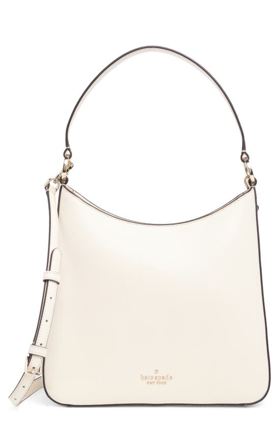 Kate Spade Perry Leather Shoulder Bag In Parchment.