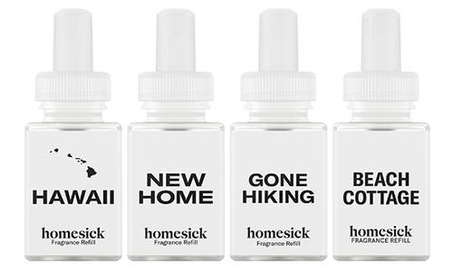Pura X Homesick 4-pack Assorted Fragrance Refills