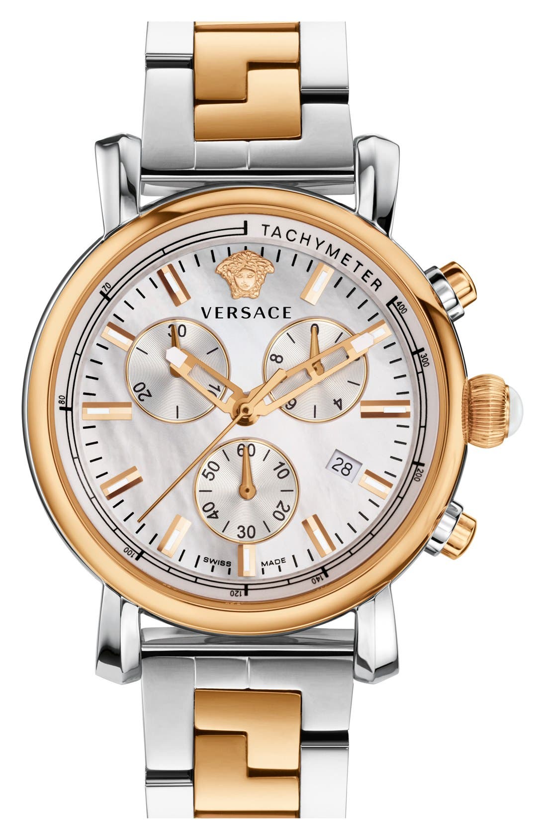 Versace 'Day Glam' Chronograph Bracelet Watch, 38mm Nordstrom