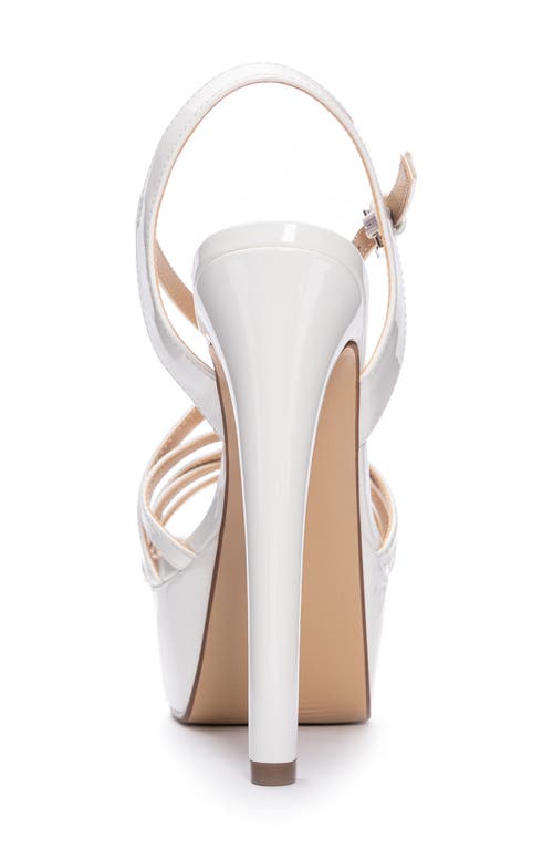 Chinese Laundry Teaser2 Platform Sandal In White