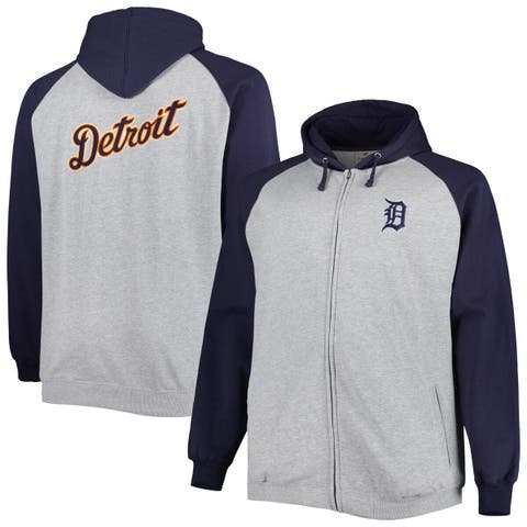 Men's Pro Standard Gray New York Giants 4-Hit Full-Zip Hoodie