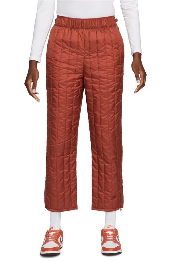 NIKE SPORTSWEAR THERMA-FIT TECH PACK HIGH WAIST CROP TRACK PANTS