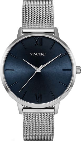 Vincero Eros Mesh Strap Watch 38mm Nordstrom