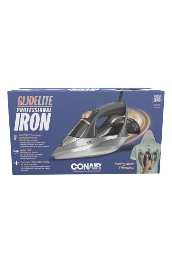 Shop Conair Glidelite 1700 Watt Iron In Metallic