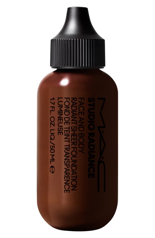 MAC Cosmetics Studio Radiance Face & Body Radiant Sheer Foundation in W9 at Nordstrom