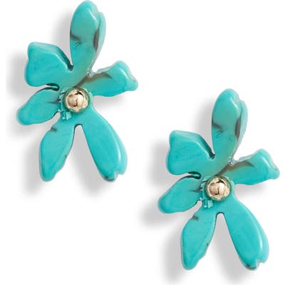 Lele Sadoughi Paper Lily Stud Earrings