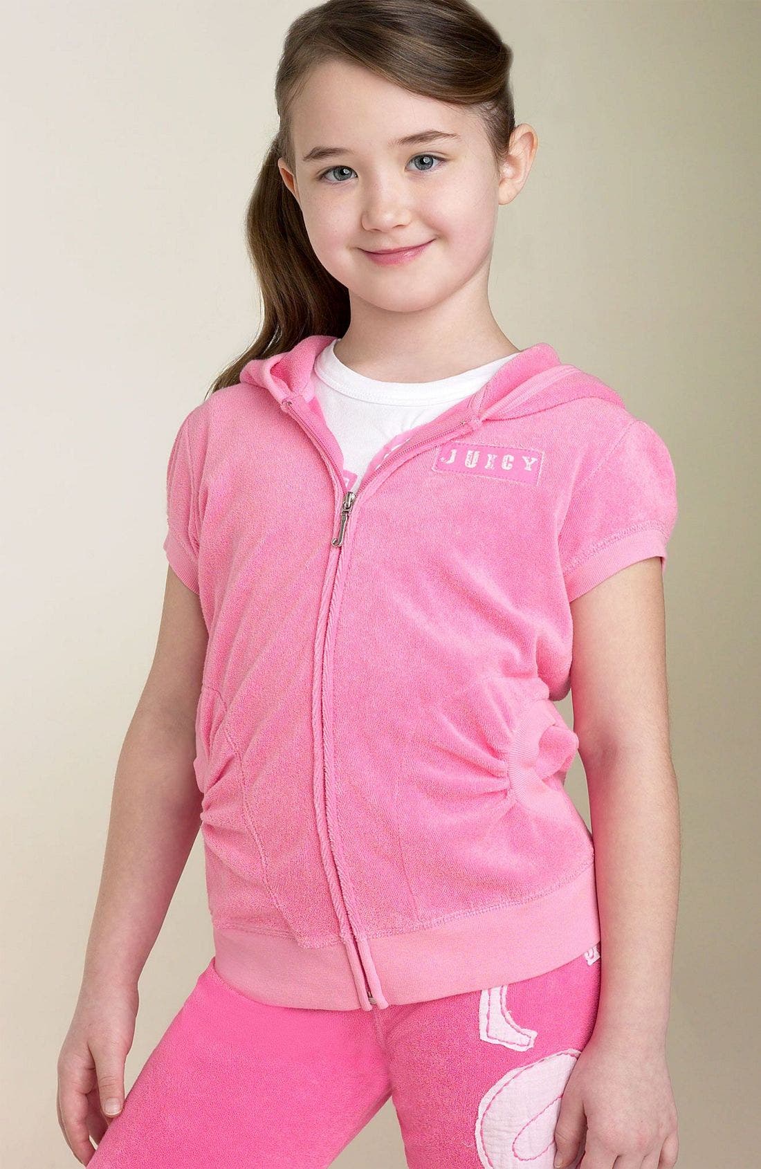 juicy couture short sleeve hoodie
