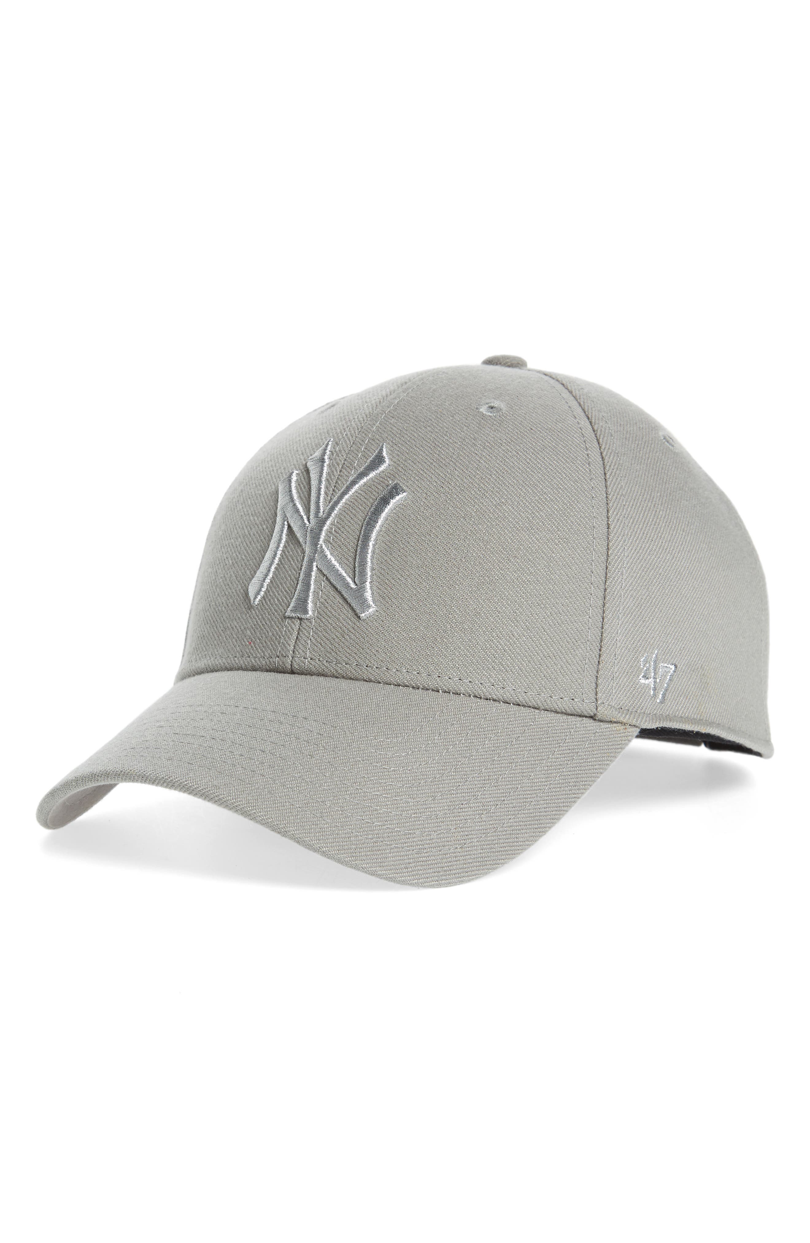 '47 Clean Up NY Yankees Metallic MVP Baseball Cap Nordstrom