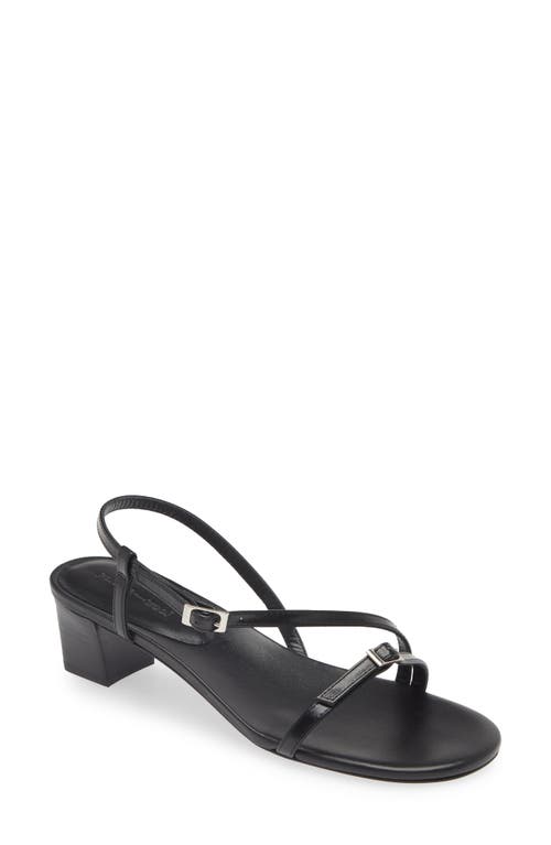 Paloma Wool Mara Block Heel Sandal in Black at Nordstrom, Size 8.5Us