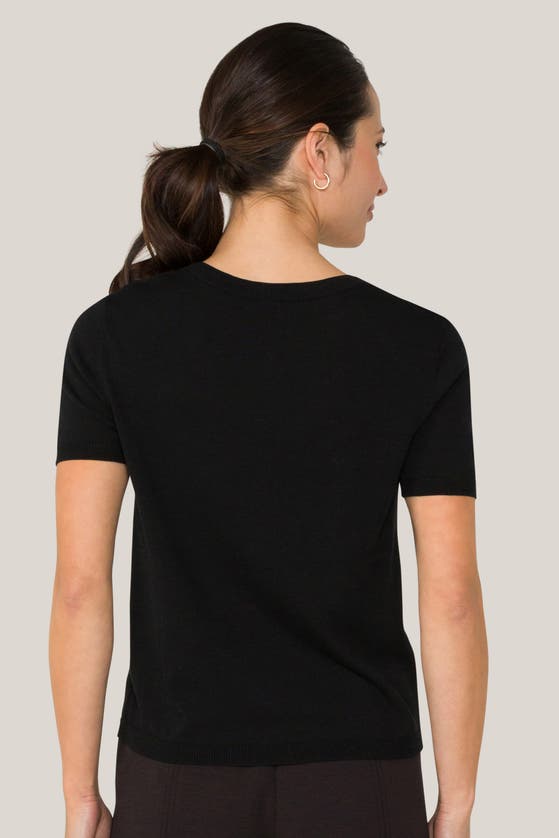 Shop Alala Vida Knit Tee In Black