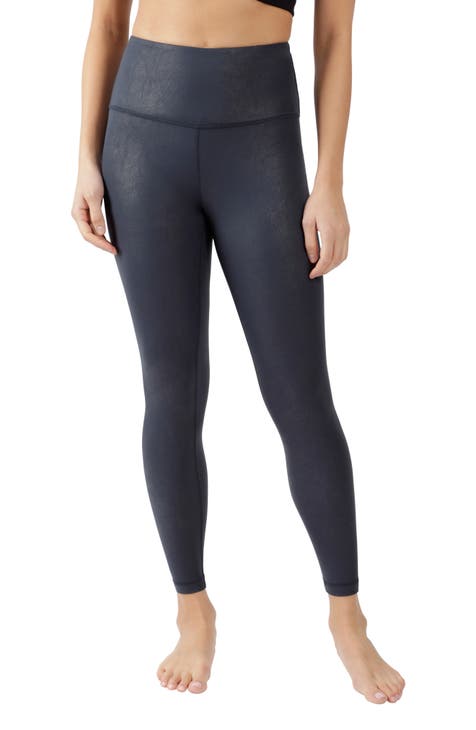 Women's Faux Leather Activewear