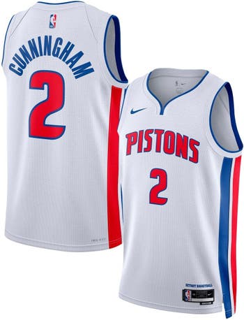 Unisex Nike Cade Cunningham Blue Detroit Pistons 2022/23 Swingman Jersey -  Icon Edition