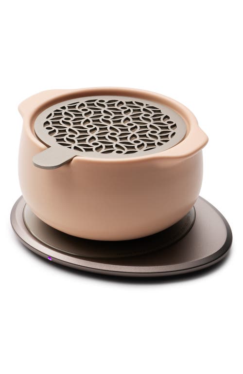 Ohom Jun Self-heating Diffuser Set In Rosy Apricot