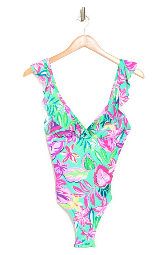 Stella Parker Resort Fling One-piece Swimsuit In Multi | ModeSens