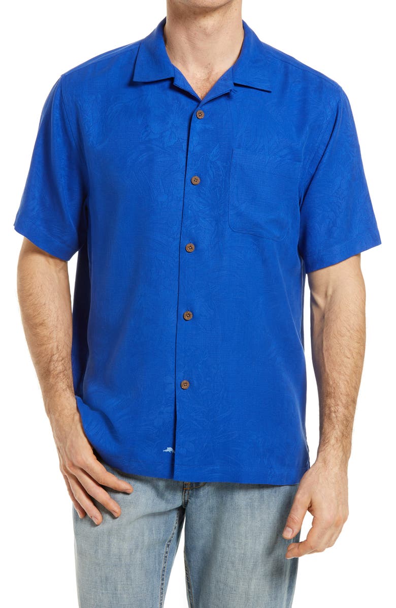 Tommy Bahama Tropic Isle Short Sleeve Button-Up Silk Camp Shirt | Nordstrom