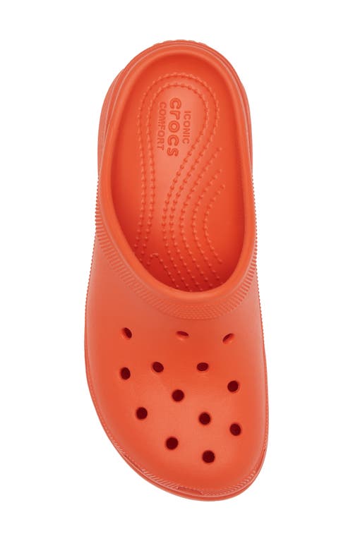 Shop Crocs Siren Platform Clog In Lava