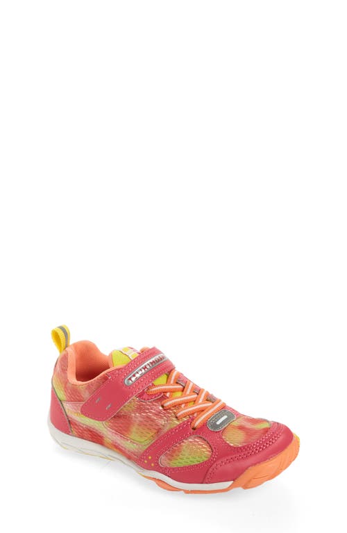 Tsukihoshi Kids'  Mako Washable Sneaker In Fuchsia/multi