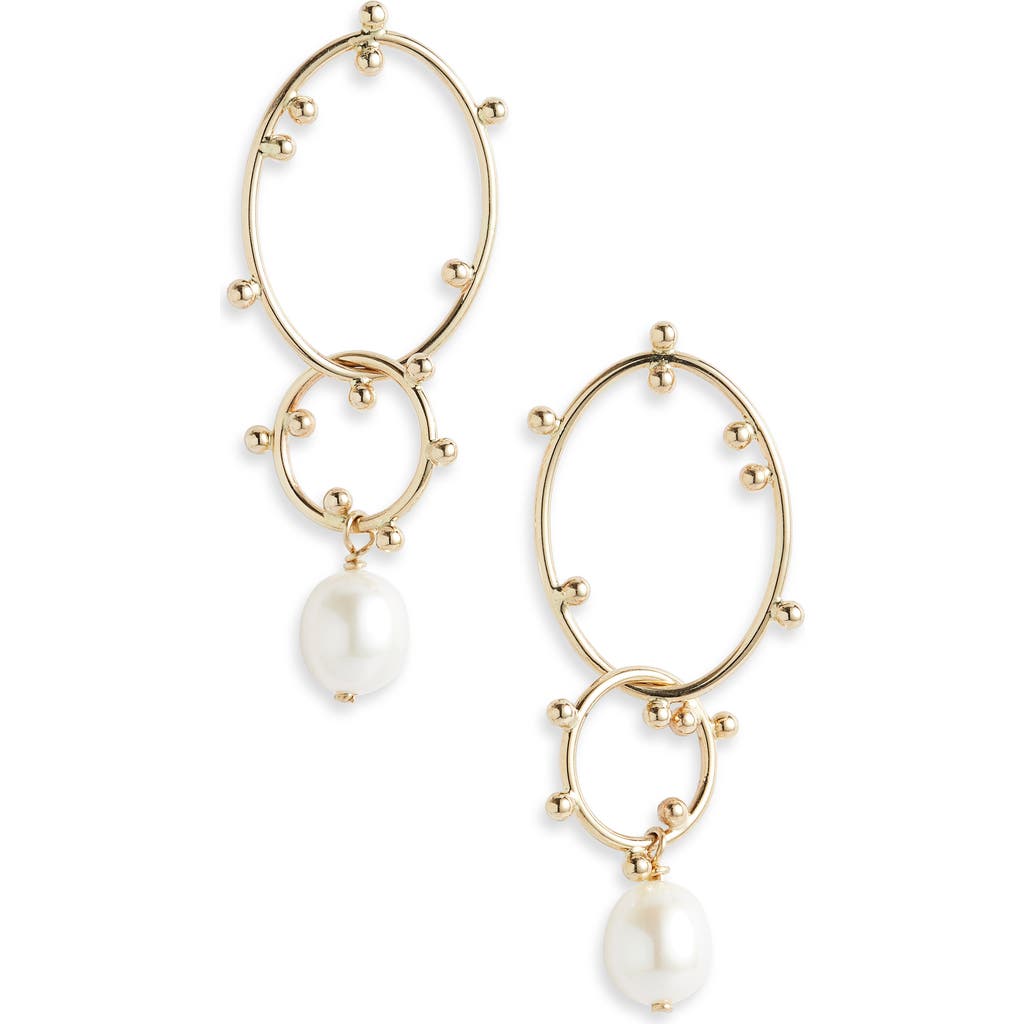 POPPY FINCH POPPY FINCH SCATTERED BUBBLE DROP EARRINGS