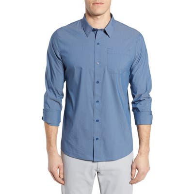 Travismathew Lets Do It Again Regular Fit Shirt, Blue