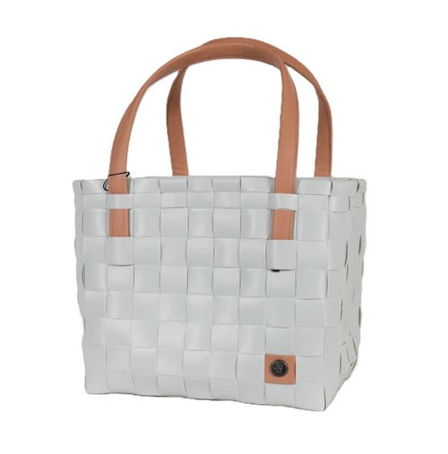 Shop Handed By Color Block Recycled Tote Bag In Misty Grey