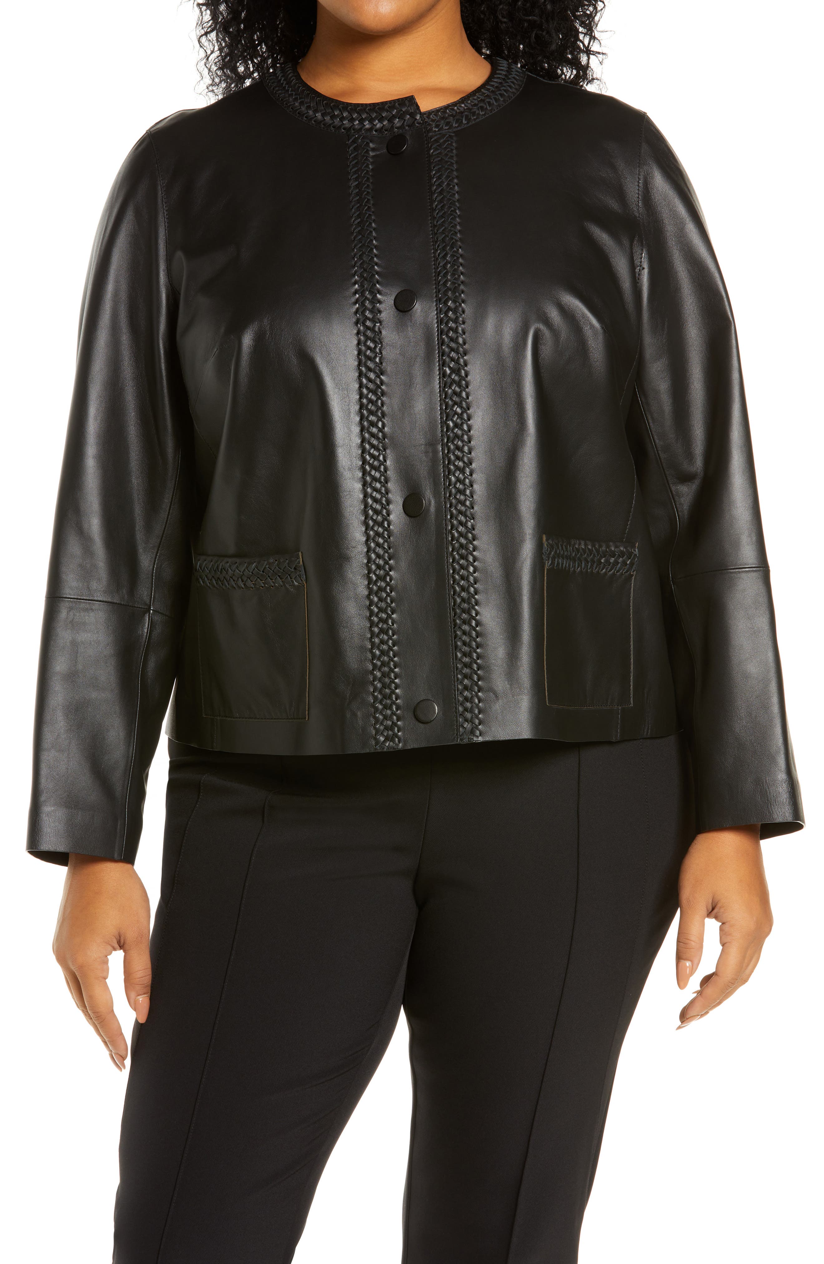 lafayette 148 leather jacket