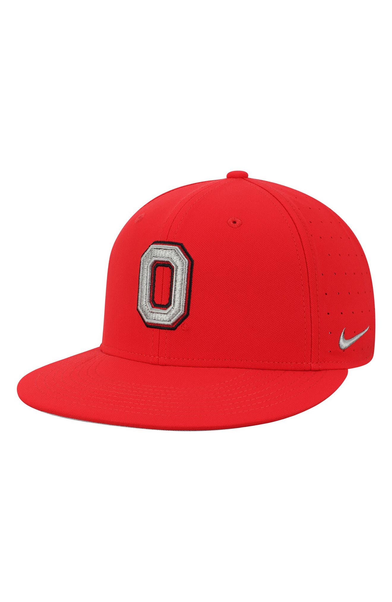 ohio state fitted hats nike