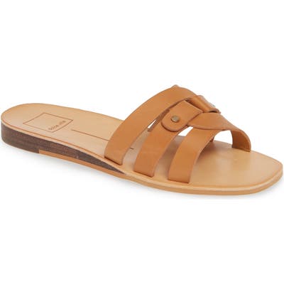 Dolce Vita Cait Slide Sandal- Brown