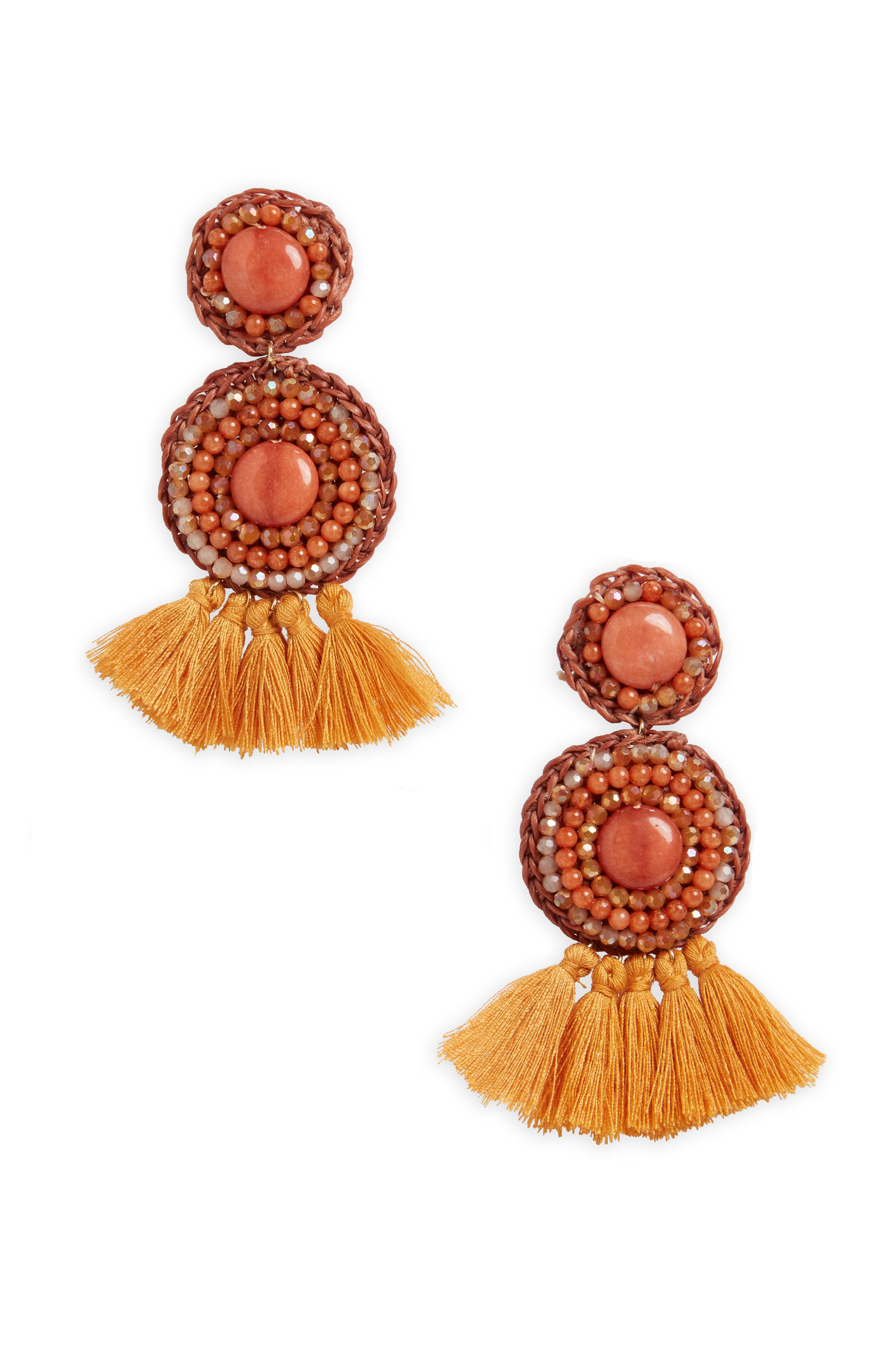 Panacea Tassel Drop Earrings Nordstrom