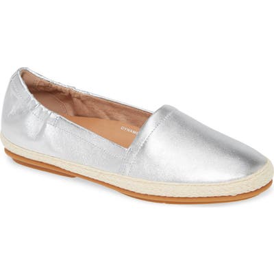 Fitflop Siren Espadrille Flat- Metallic