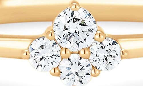Sara Weinstock Dujour Diamond Cluster Ring In Yellow Gold