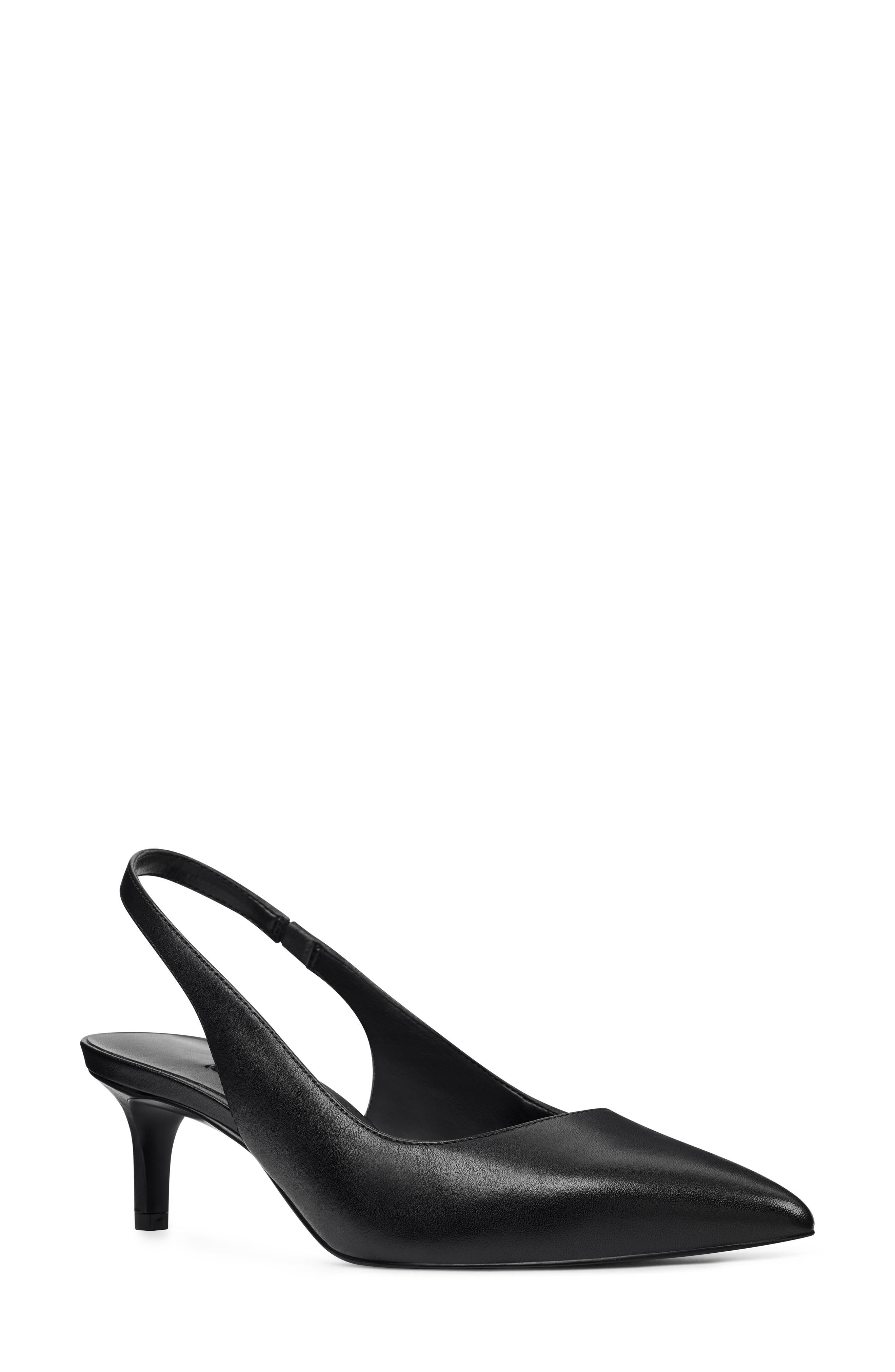 Nine West Feliks Sling Back Pump- Black