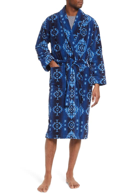 Majestic International Men's Gifted Cotton Terry Velour Robe at Nordstrom,