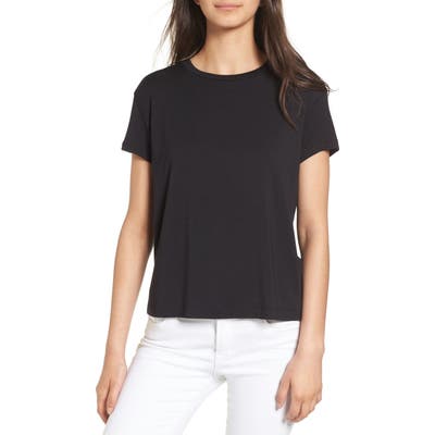 Amour Vert Leif Slub Tee, Black
