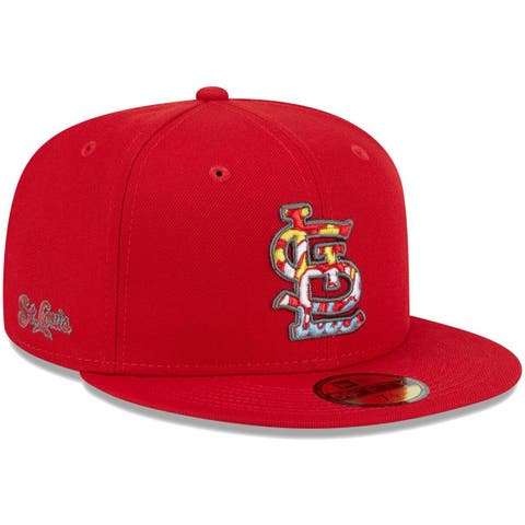 Men's St. Louis Cardinals Nike Light Blue Cooperstown Collection Chenille  Heritage 86 Adjustable Hat