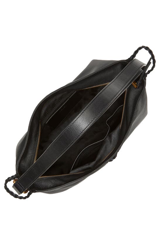 Shop Vince Camuto Licia Hobo Bag In Black Cotana