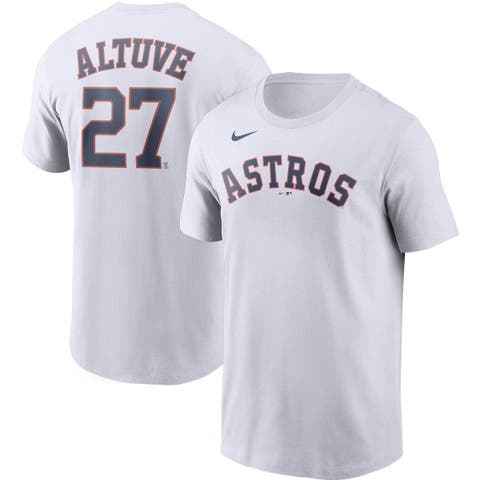 Jose Altuve Houston Astros Nike Youth 2022 World Series Name & Number T- Shirt - Navy