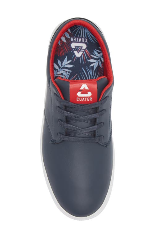 Travismathew The Wildcard Sneaker In Navy/red