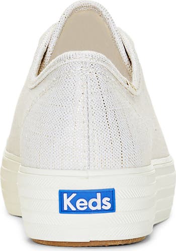 Keds metallic platform sneakers cheap