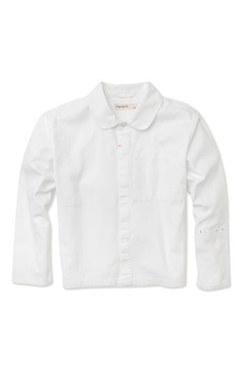 Imperfects Cotton Chef's Shirt In Bone