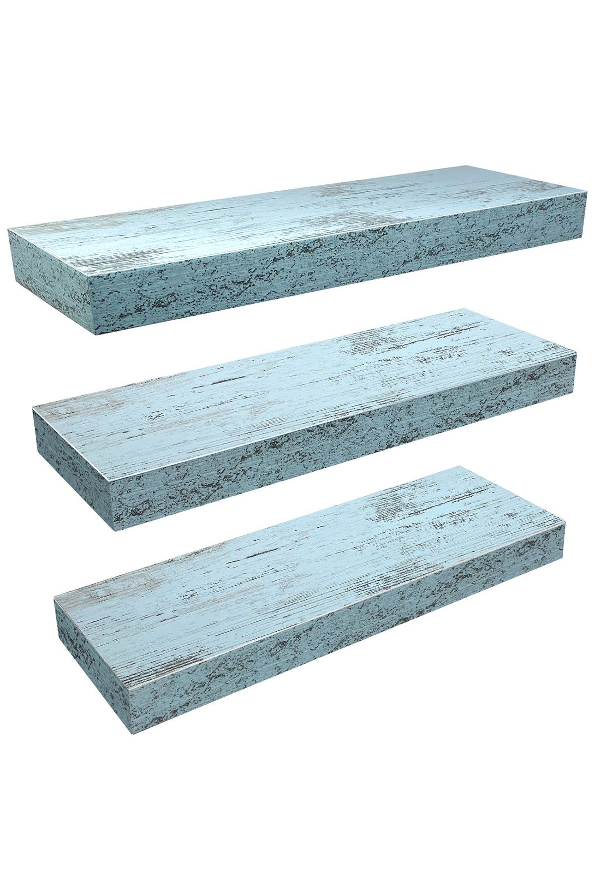SORBUS Rustic Wood Floating Shelf Set of 3 Nordstromrack