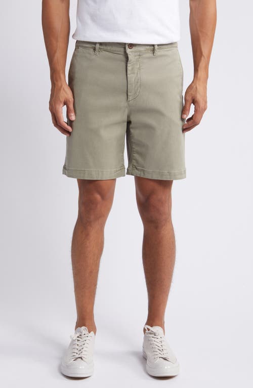 Coastline 8-Inch Chino Shorts in Mountain Olive