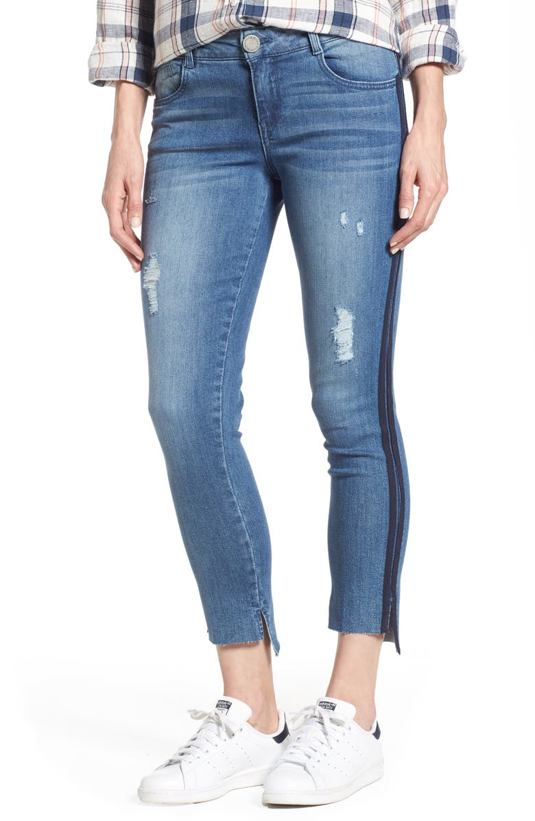 Wit & Wisdom Side Stripe Ankle Jeans (Nordstrom Exclusive) | Nordstrom
