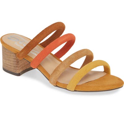 Sbicca Ravia Strappy Slide Sandal, Brown