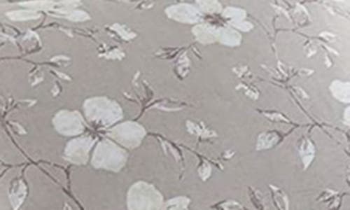 Southshore Fine Linens Ultra-soft 300 Thread-count Cotton Duvet Cover Set In Floral Taupe/grey