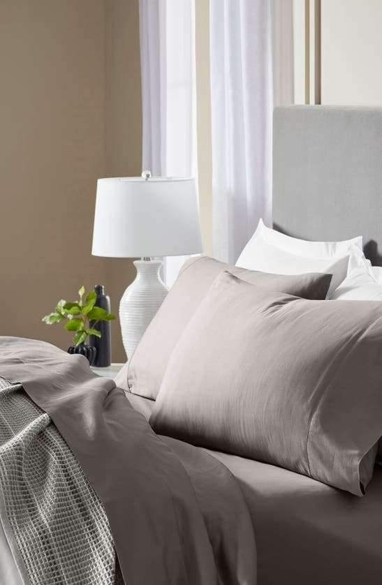 Boll & Branch Signature Hemmed Sheet Set In Stone ModeSens