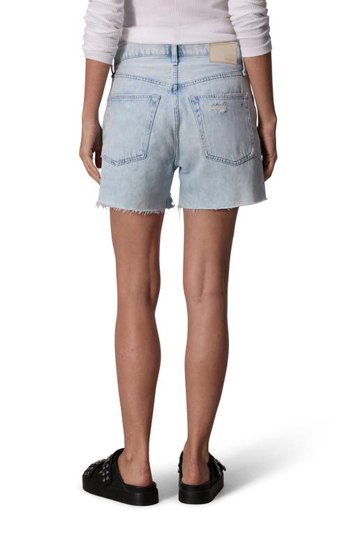 Rag & Bone Dre Ripped Low Rise Denim Shorts In Kelsey