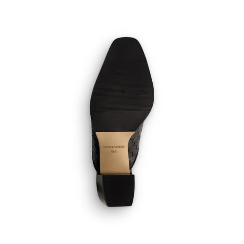 BERNARDO FOOTWEAR BERNARDO FOOTWEAR BRITT WOVEN HEELED MULE 