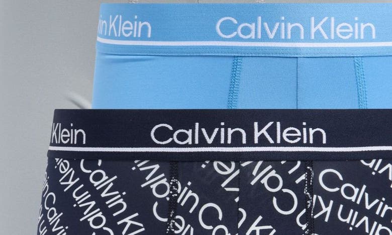 Shop Calvin Klein 3-pack Boxer Briefs In Silver Lake