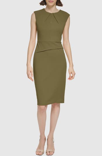 Calvin Klein Keyhole Sheath Dress Nordstromrack 