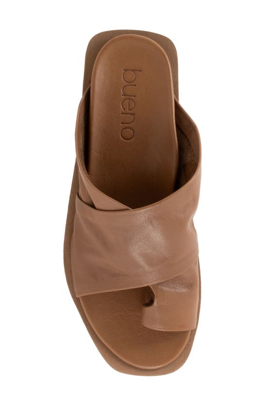 Shop Bueno Jerika Toe Ring Sandal In Walnut